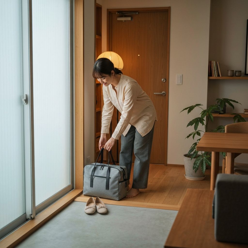 日常空間に馴染む防災バッグ